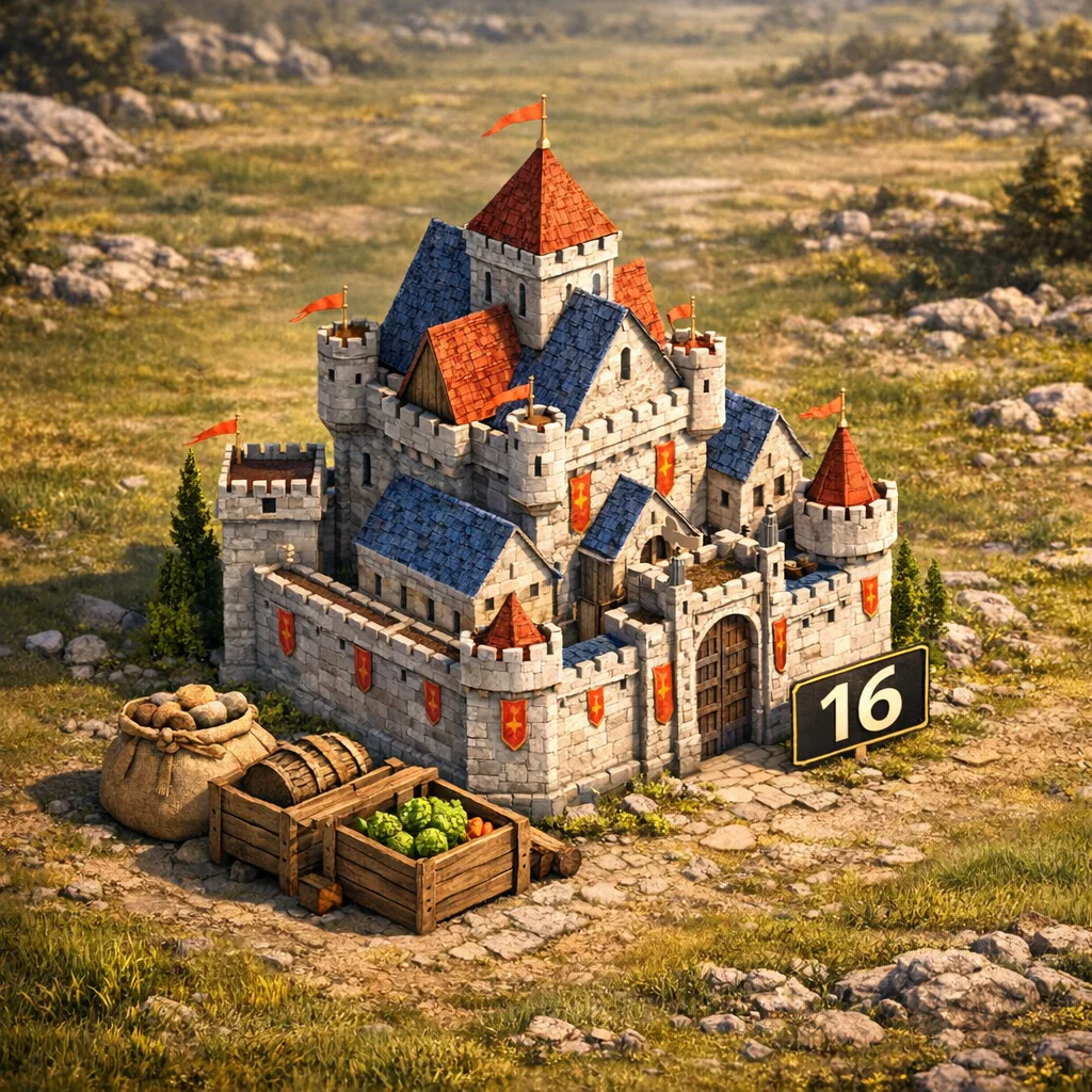 Ферма 16 уровня
