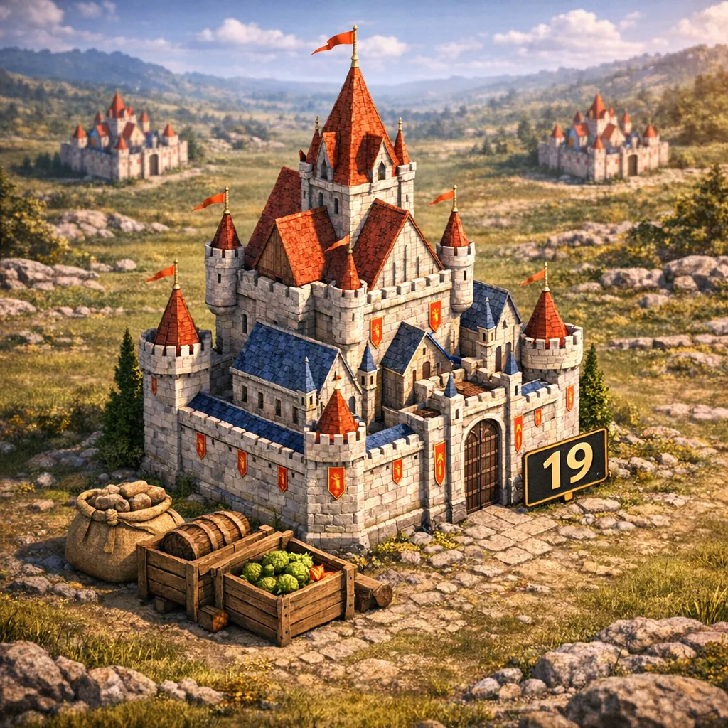 Ферма 19 уровня